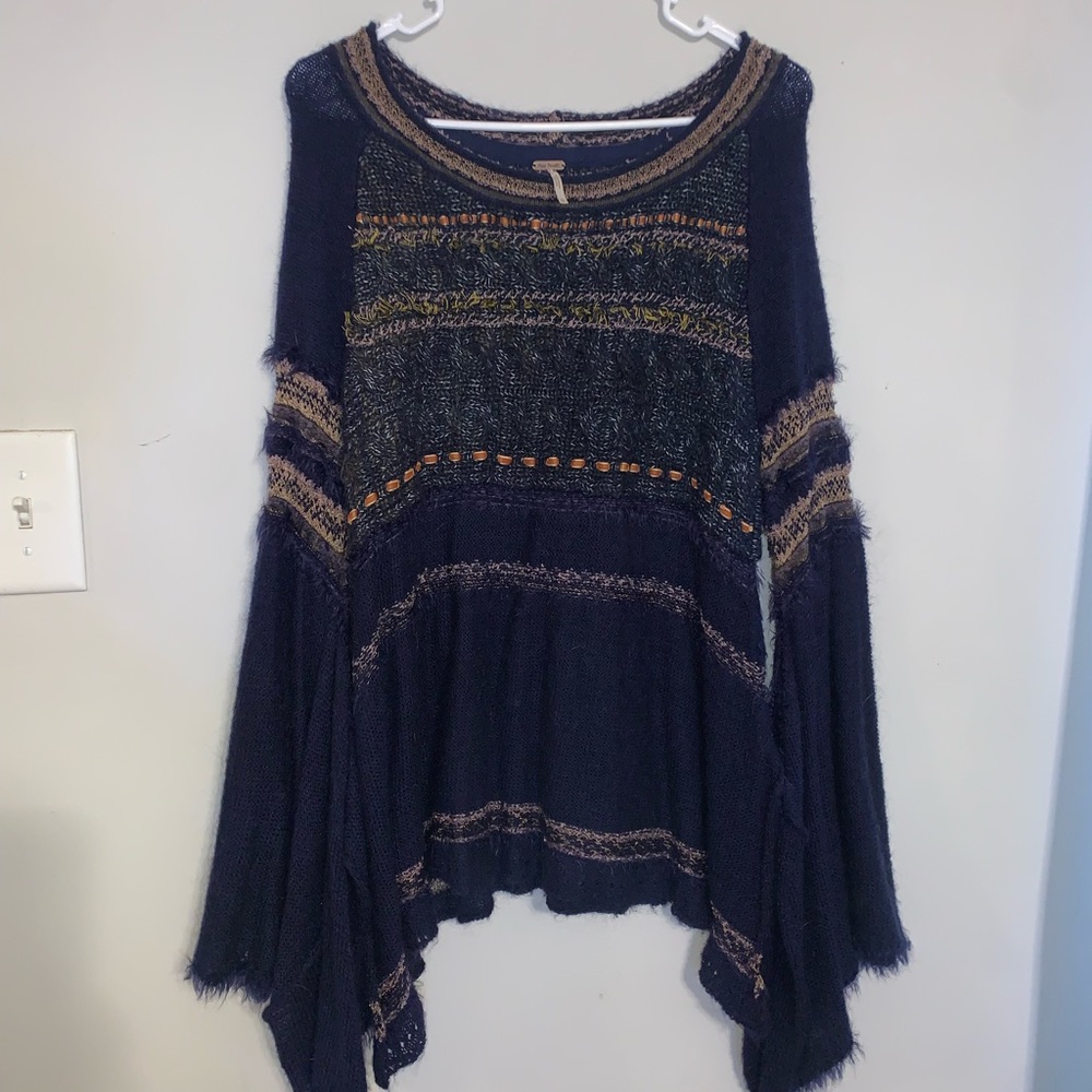 Free people boho sweater